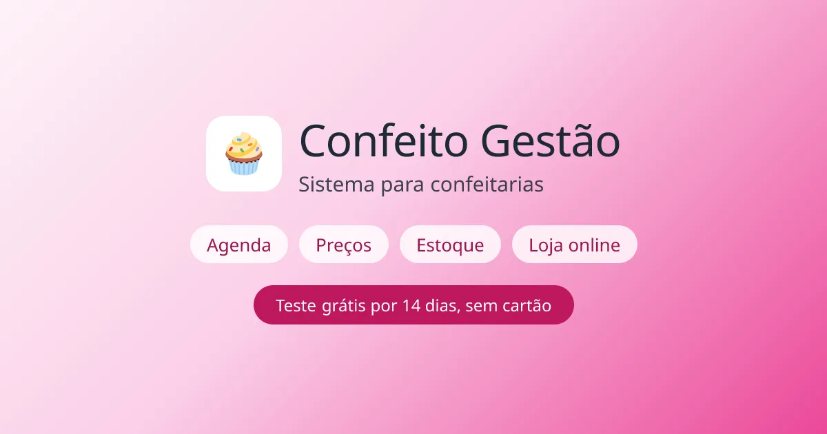 Confeito Gestão — screenshot 1