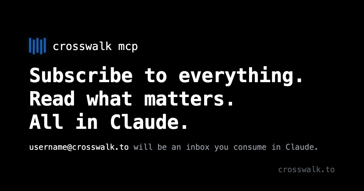 crosswalk — screenshot 1