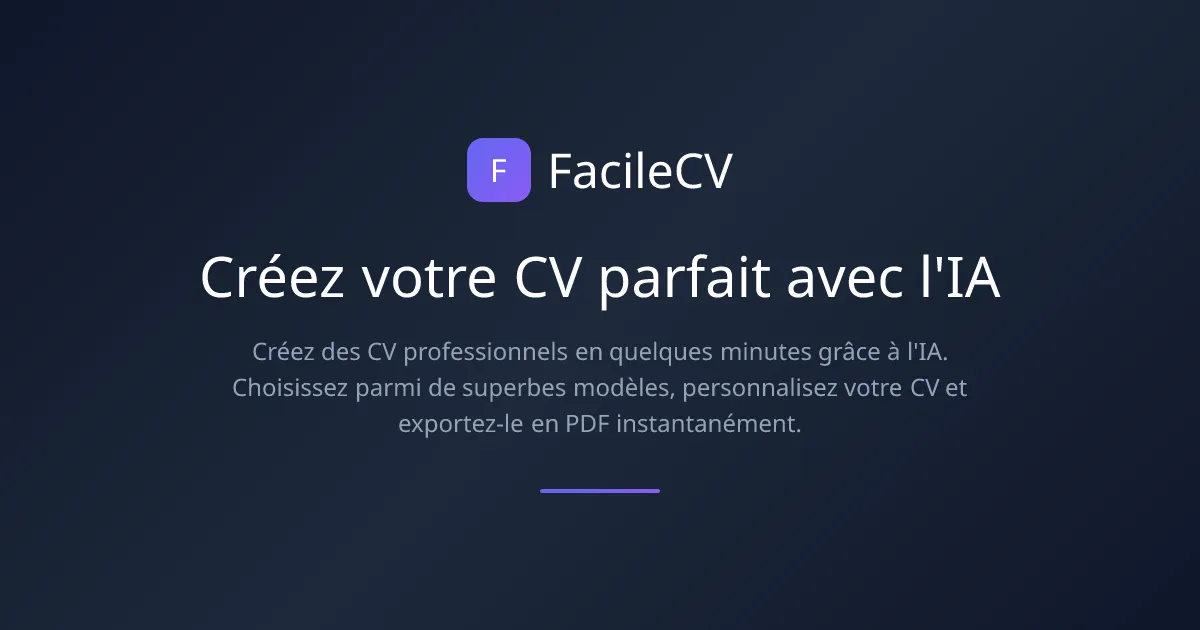 Facilecv — screenshot 1
