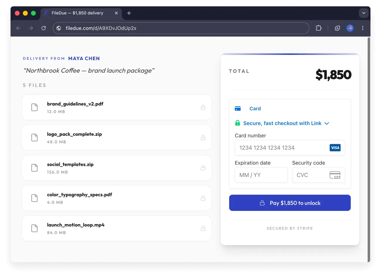 FileDue — screenshot 2