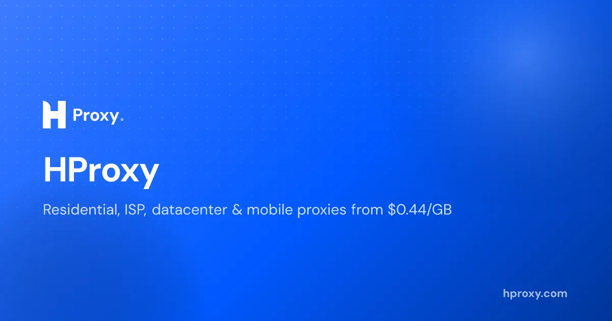 HProxy — screenshot 1