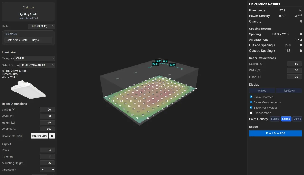 Lighting Studio — screenshot 2