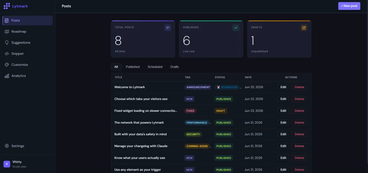 Lytmark — screenshot 3