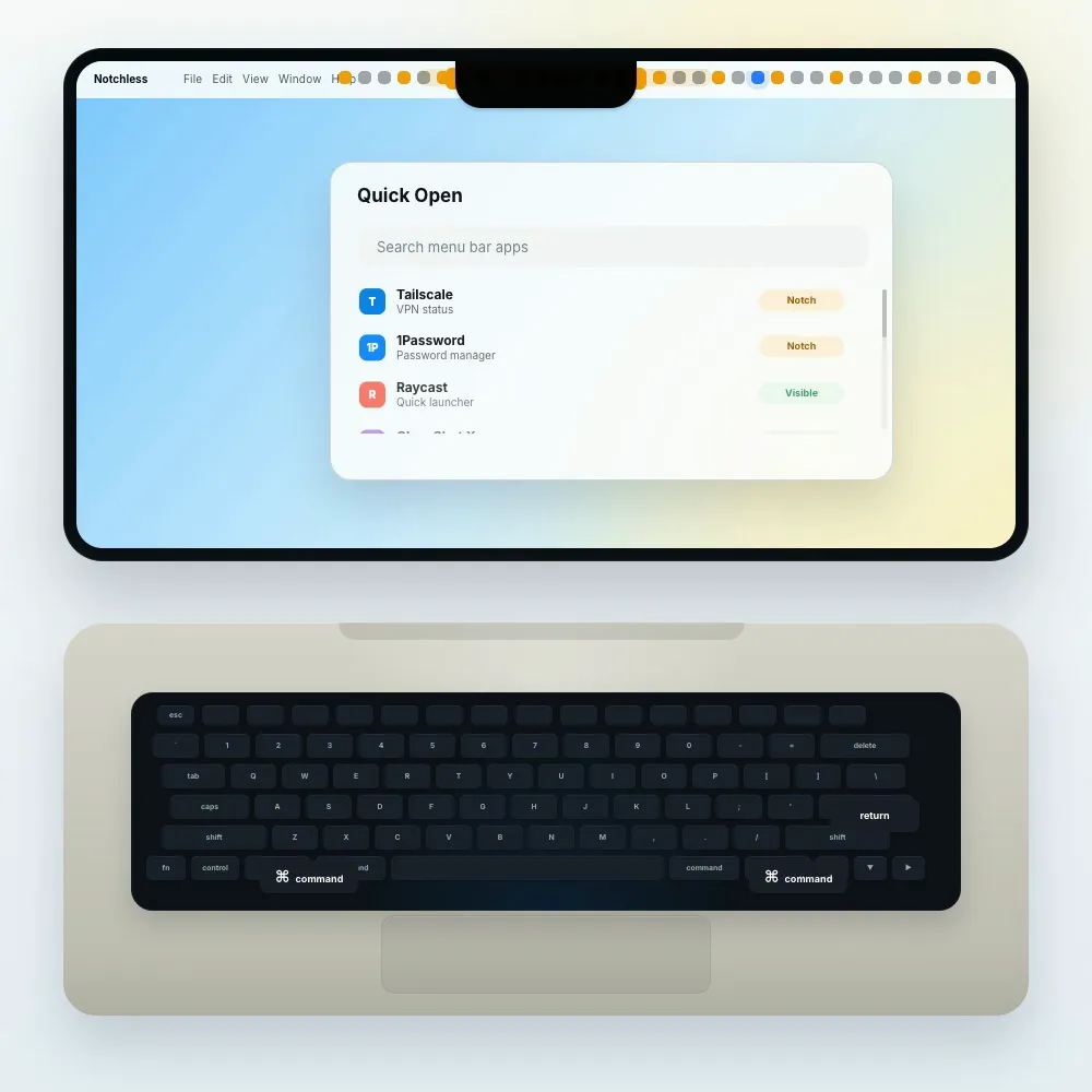 Notchless — screenshot 3