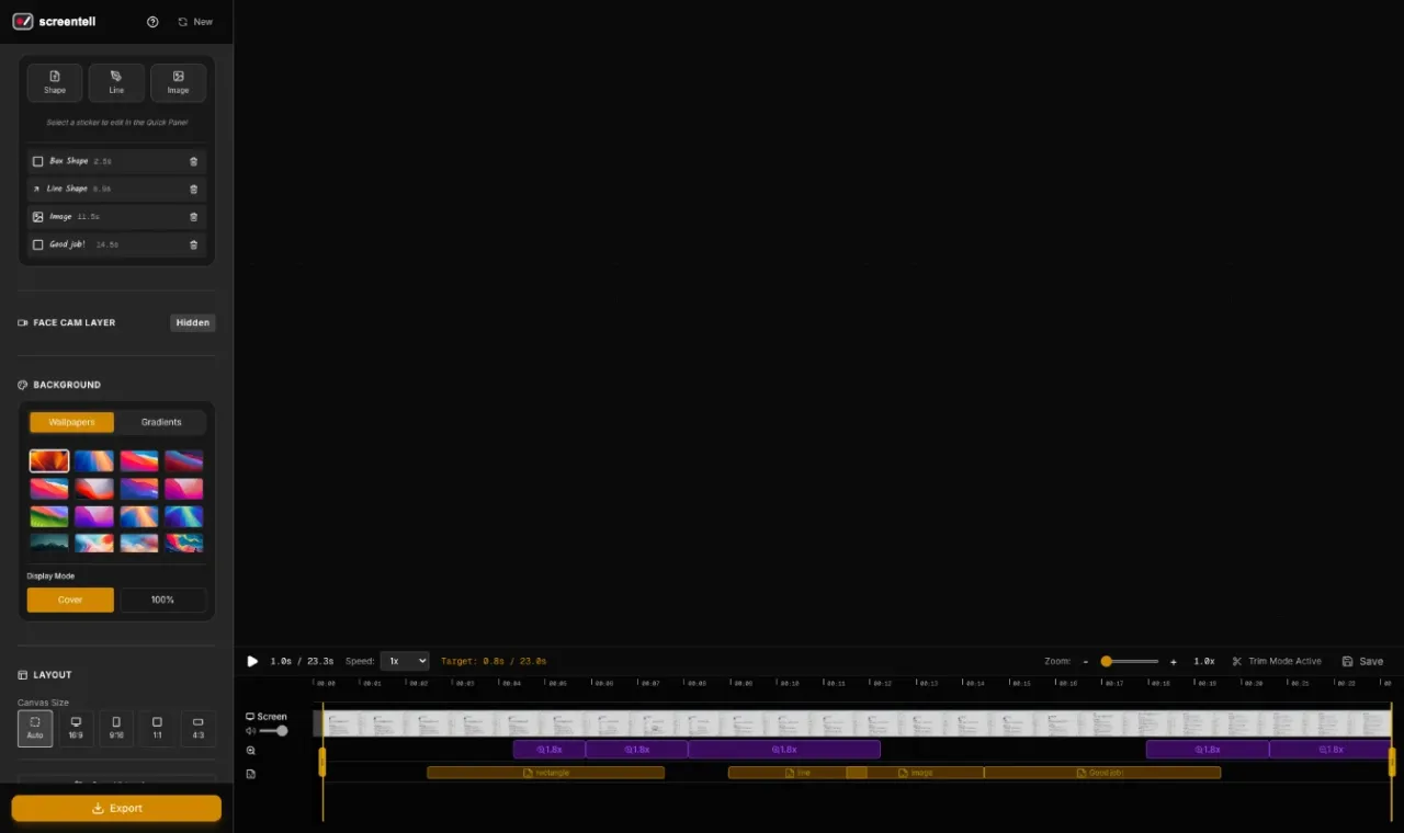 Screentell — screenshot 2