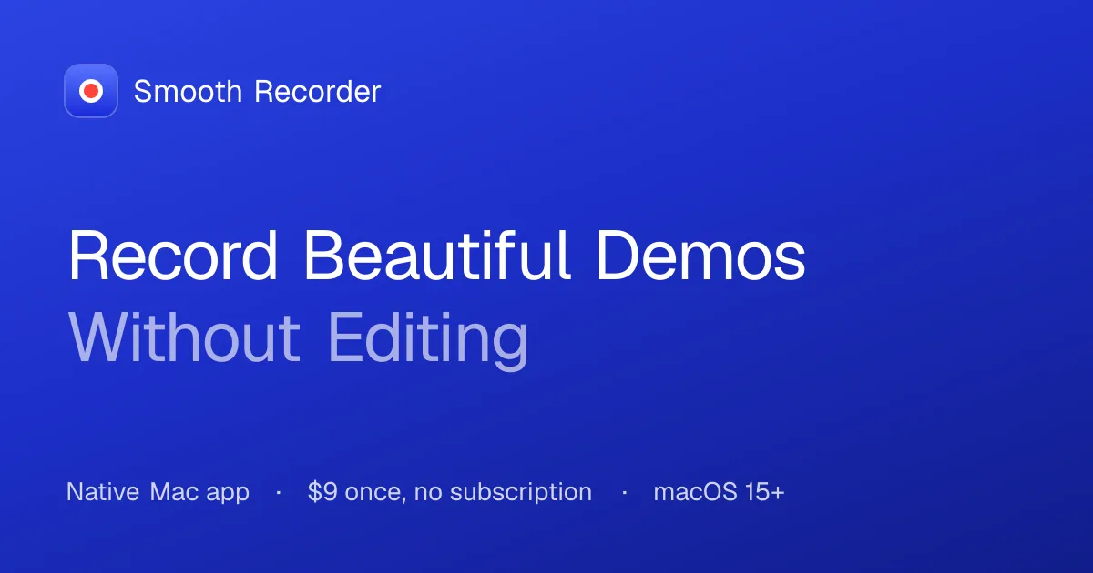 Smooth Recorder — screenshot 1