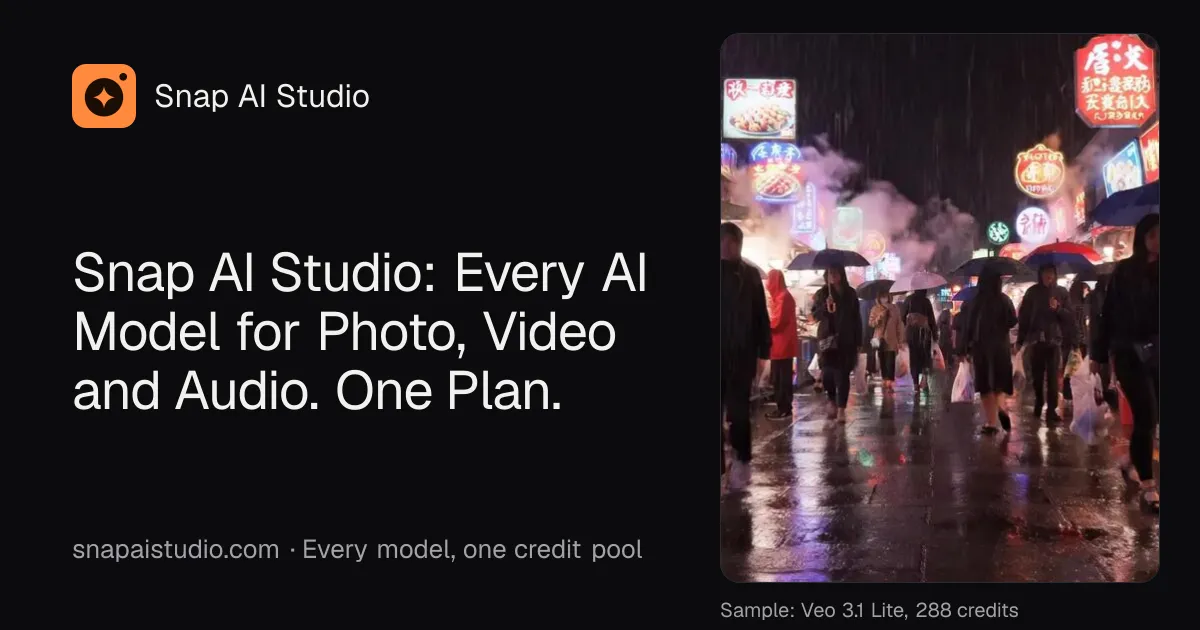 Snap AI Studio — screenshot 1
