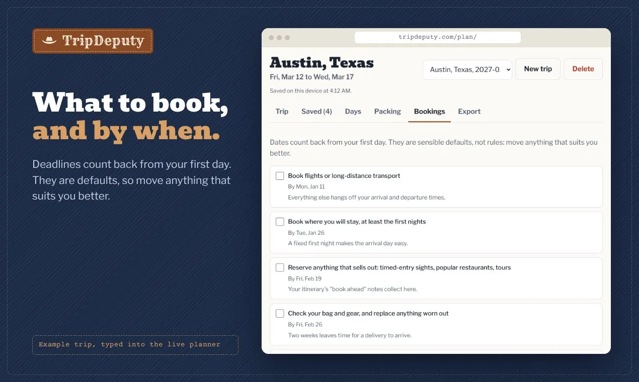 TripDeputy — screenshot 5