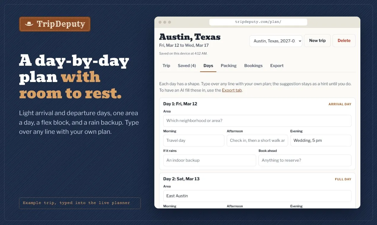 TripDeputy — screenshot 4
