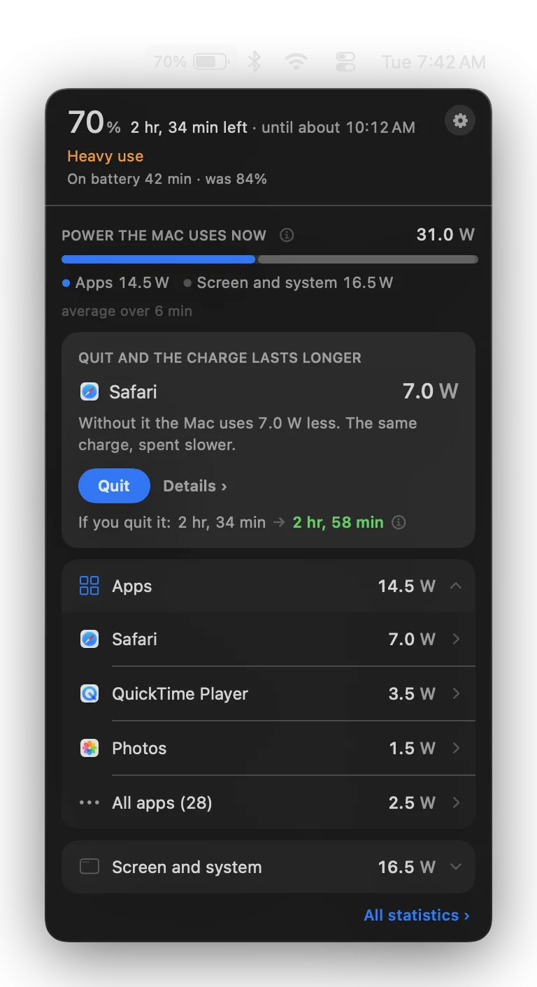 WattMate — screenshot 2
