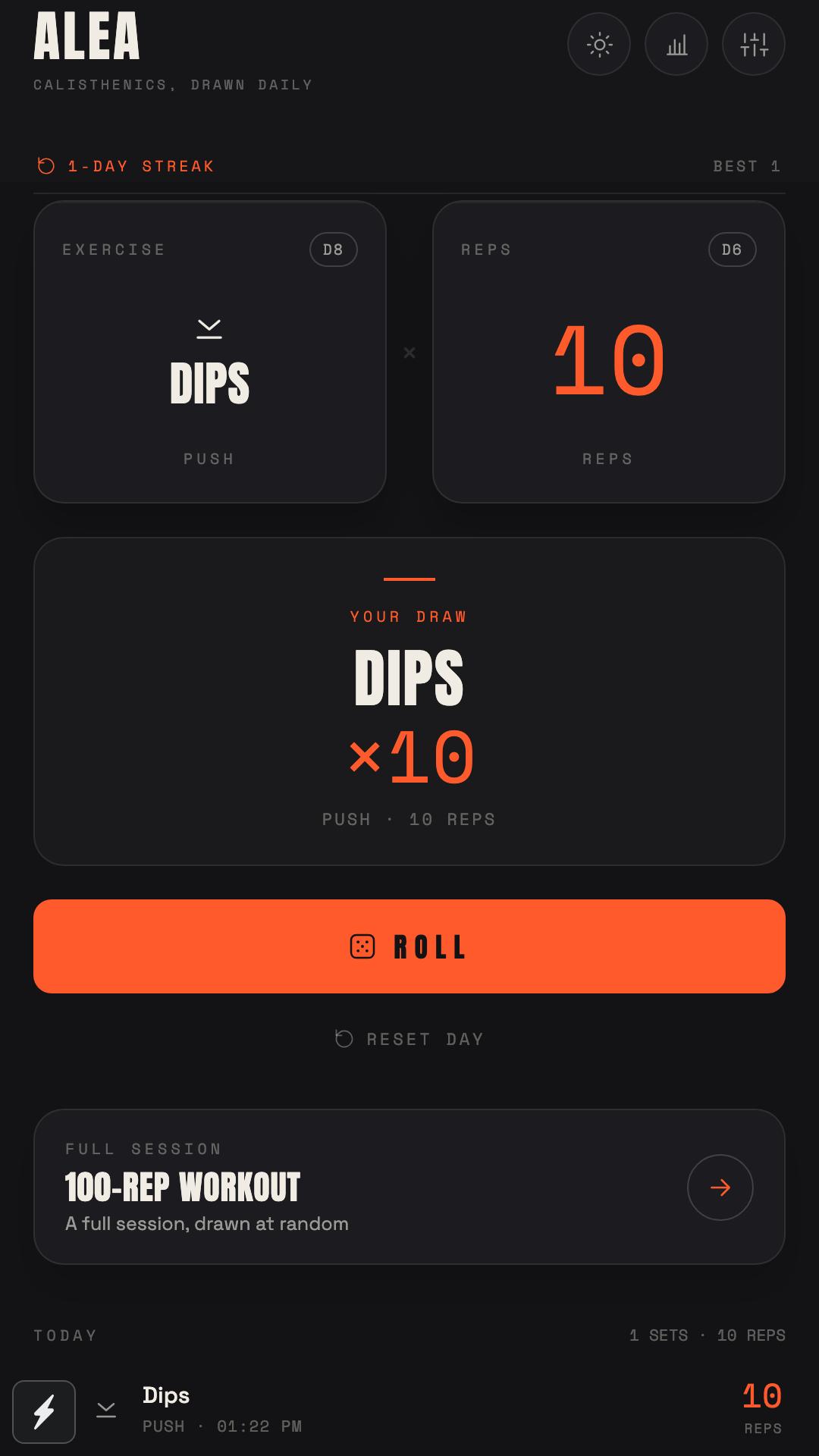 Alea — screenshot 2