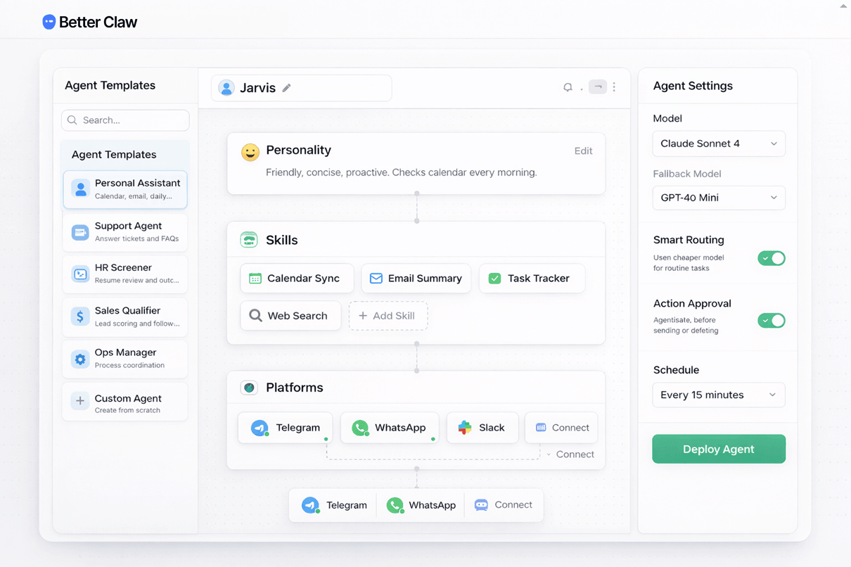 BetterClaw — screenshot 1