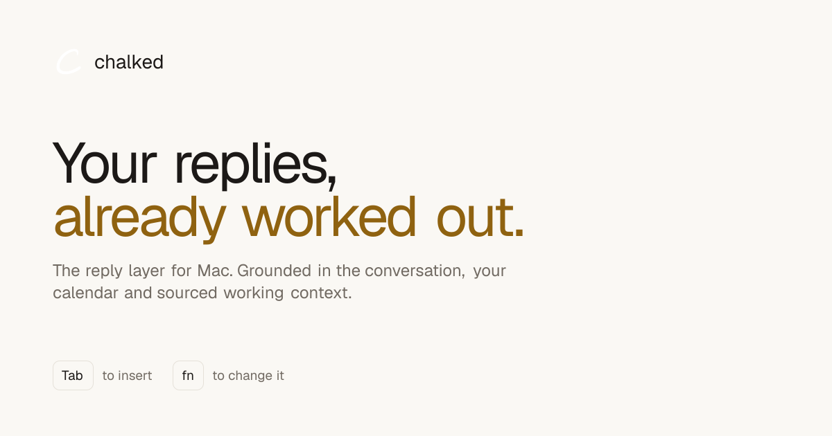 Chalked — screenshot 1