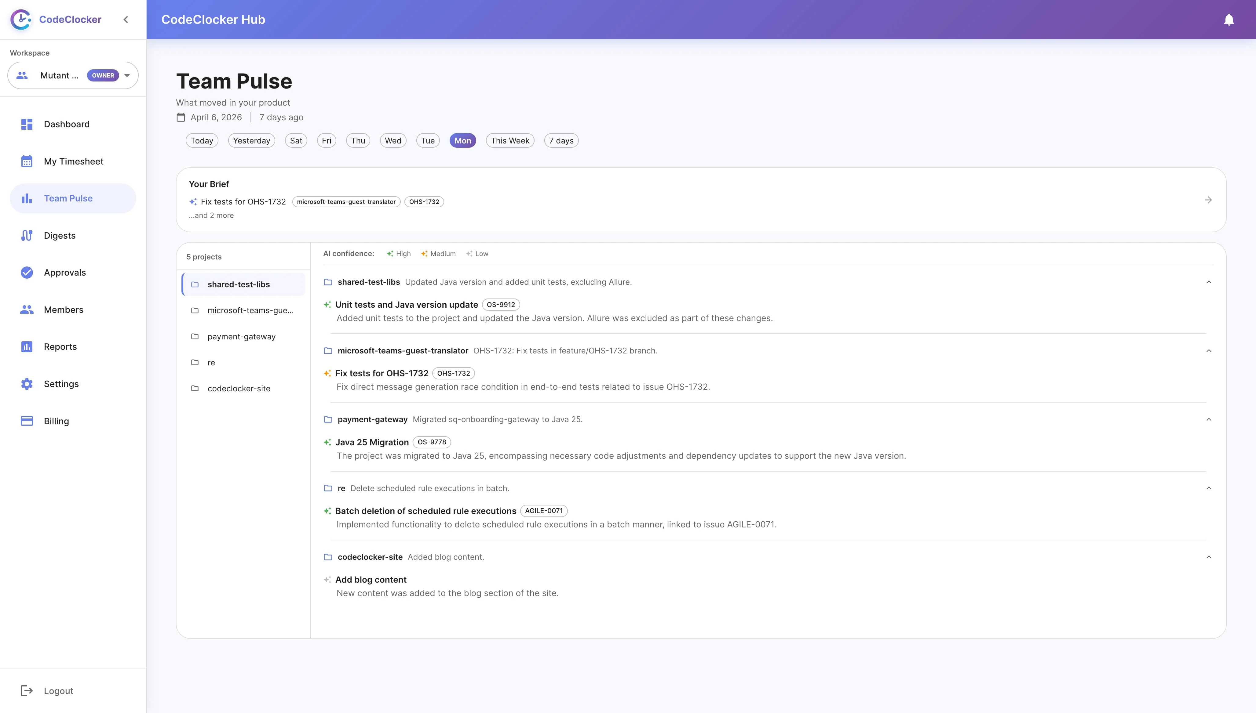 CodeClocker — screenshot 3