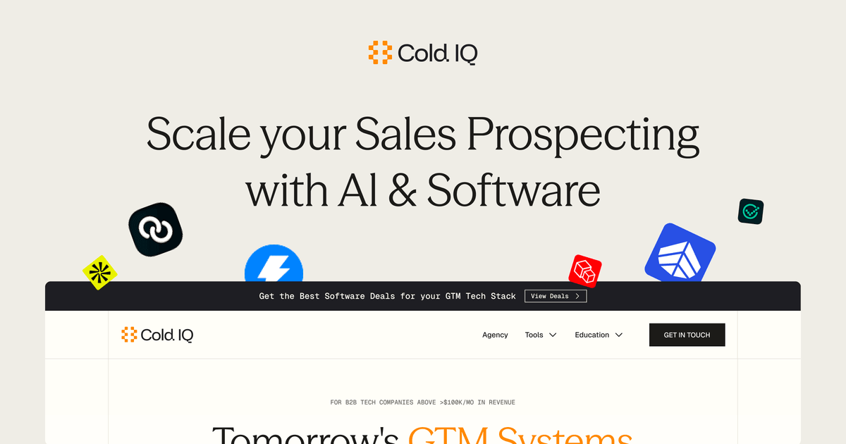 ColdIQ — screenshot 1