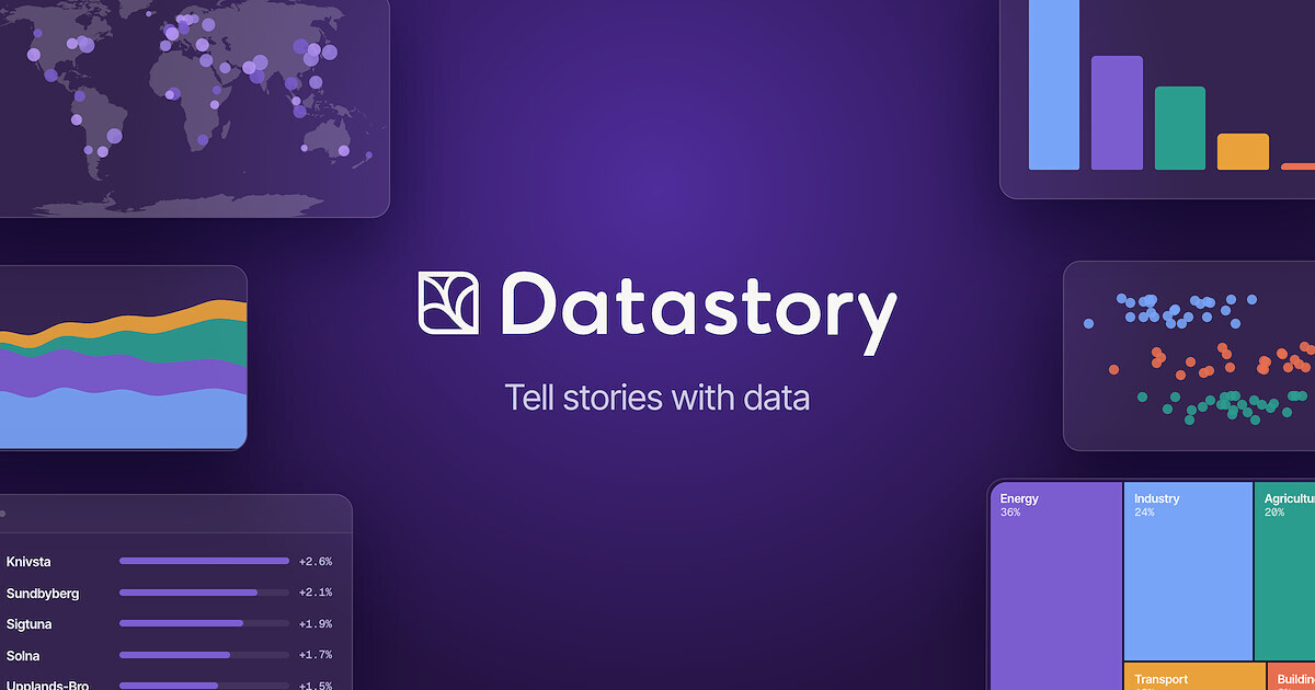 Datastory — screenshot 1