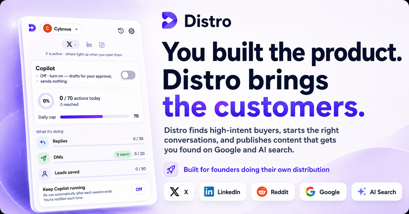Distro — screenshot 1