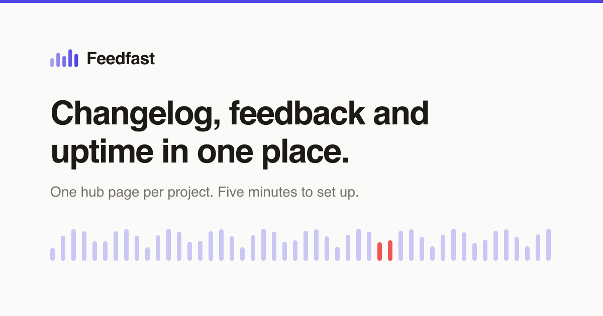FeedFast — screenshot 1