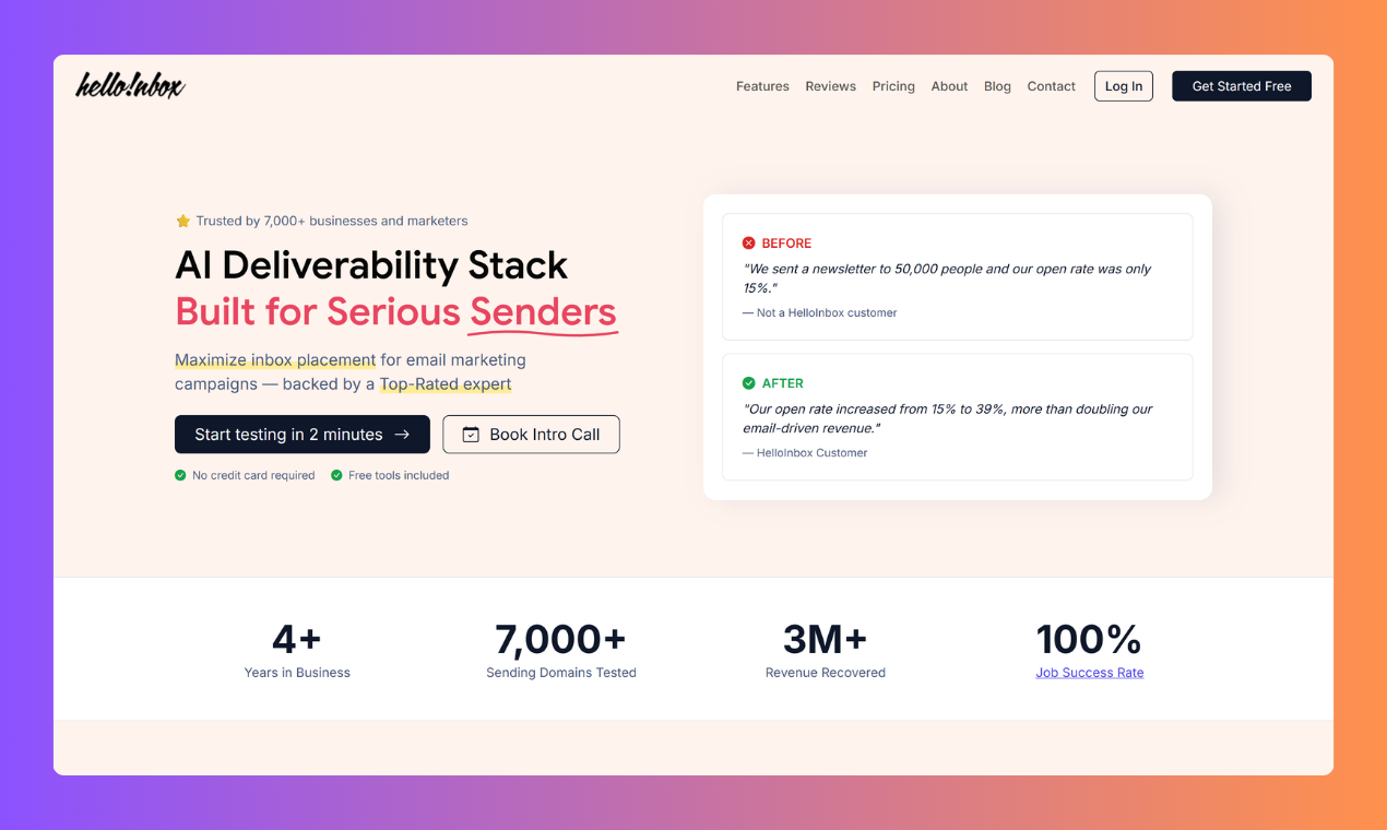 HelloInbox — screenshot 1