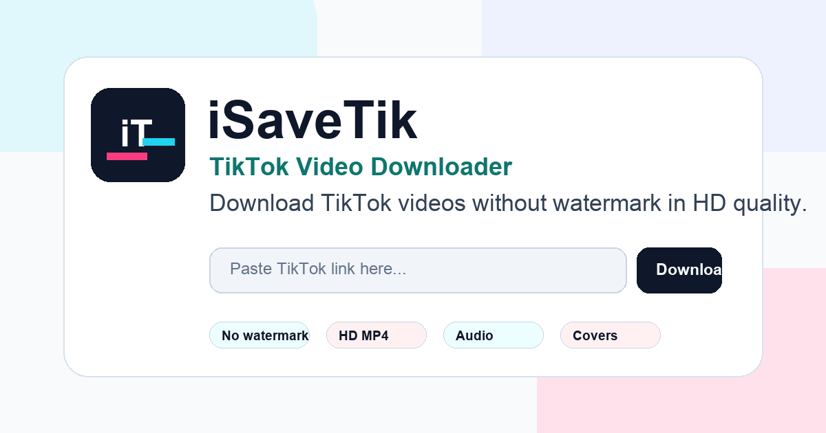 iSaveTik — screenshot 1