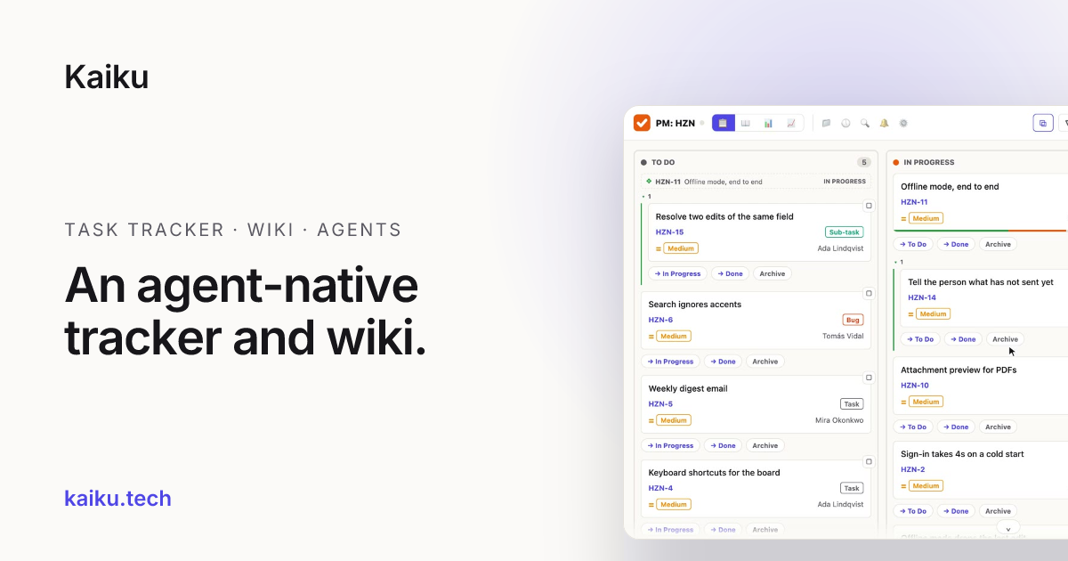 Kaiku — screenshot 1