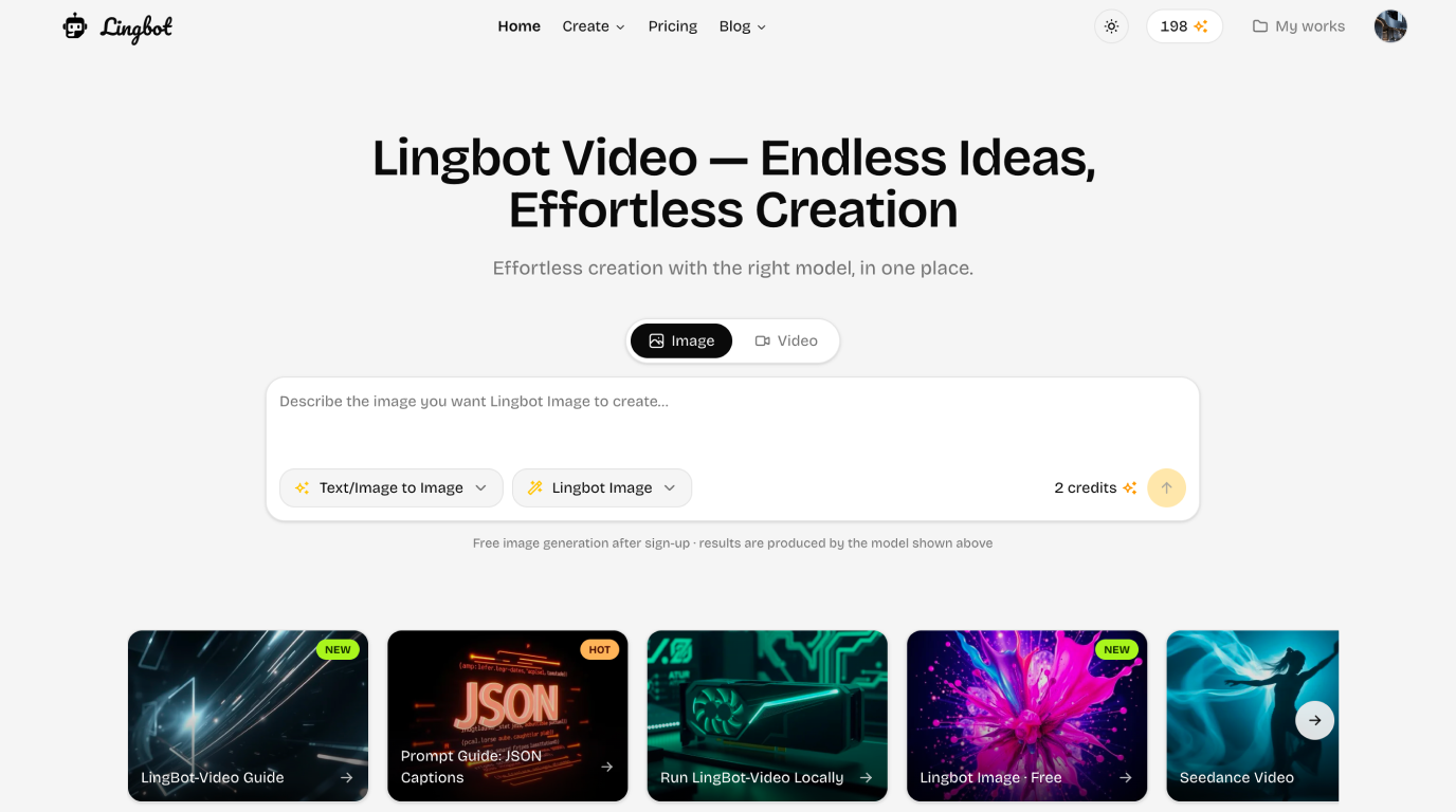 lingbot video — screenshot 1