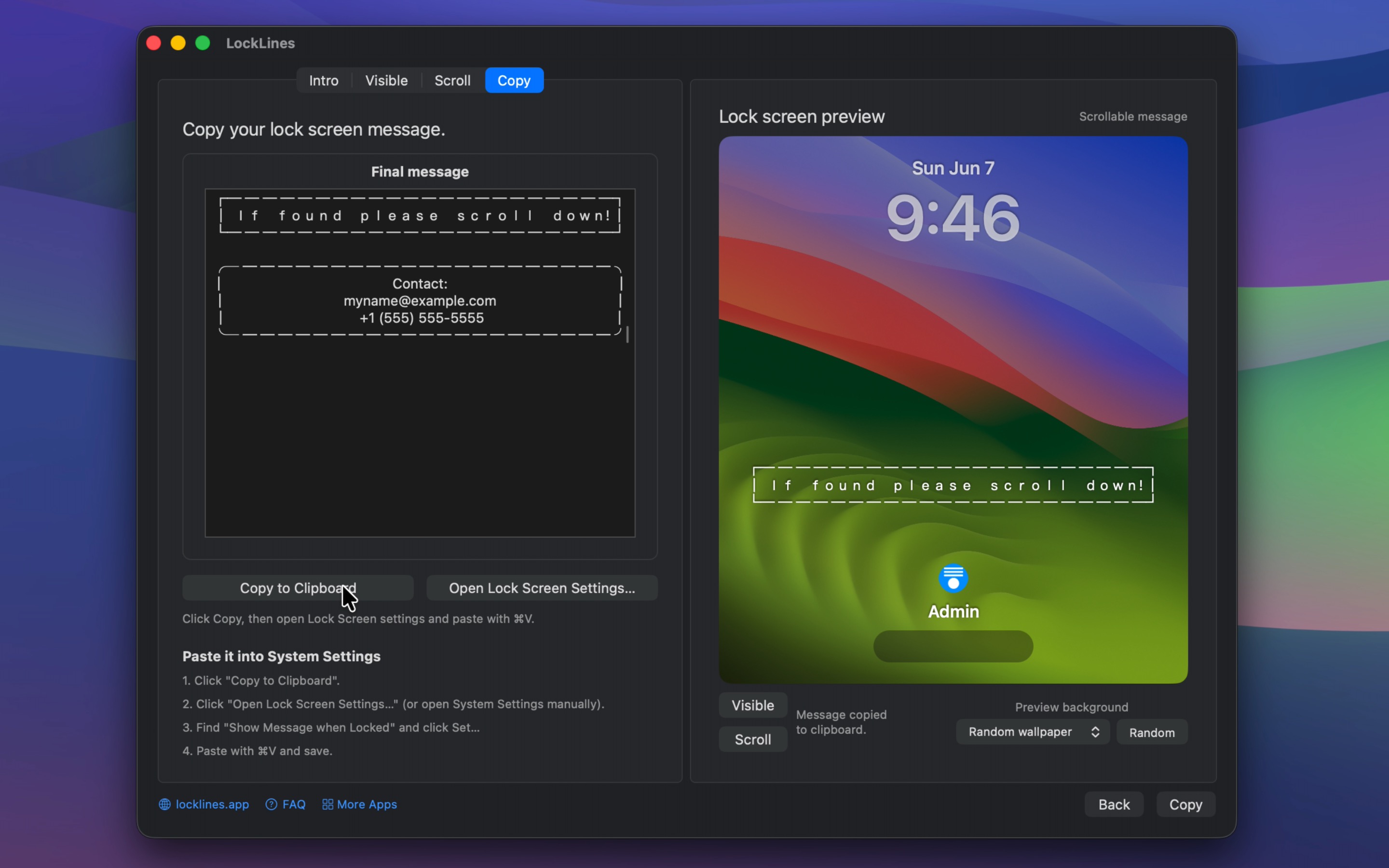 LockLines — screenshot 3
