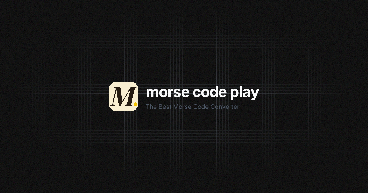 Morsecodeplay — screenshot 1