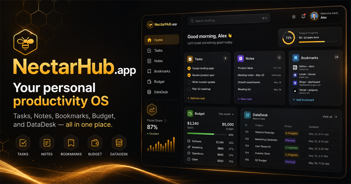 NectarHub — screenshot 2