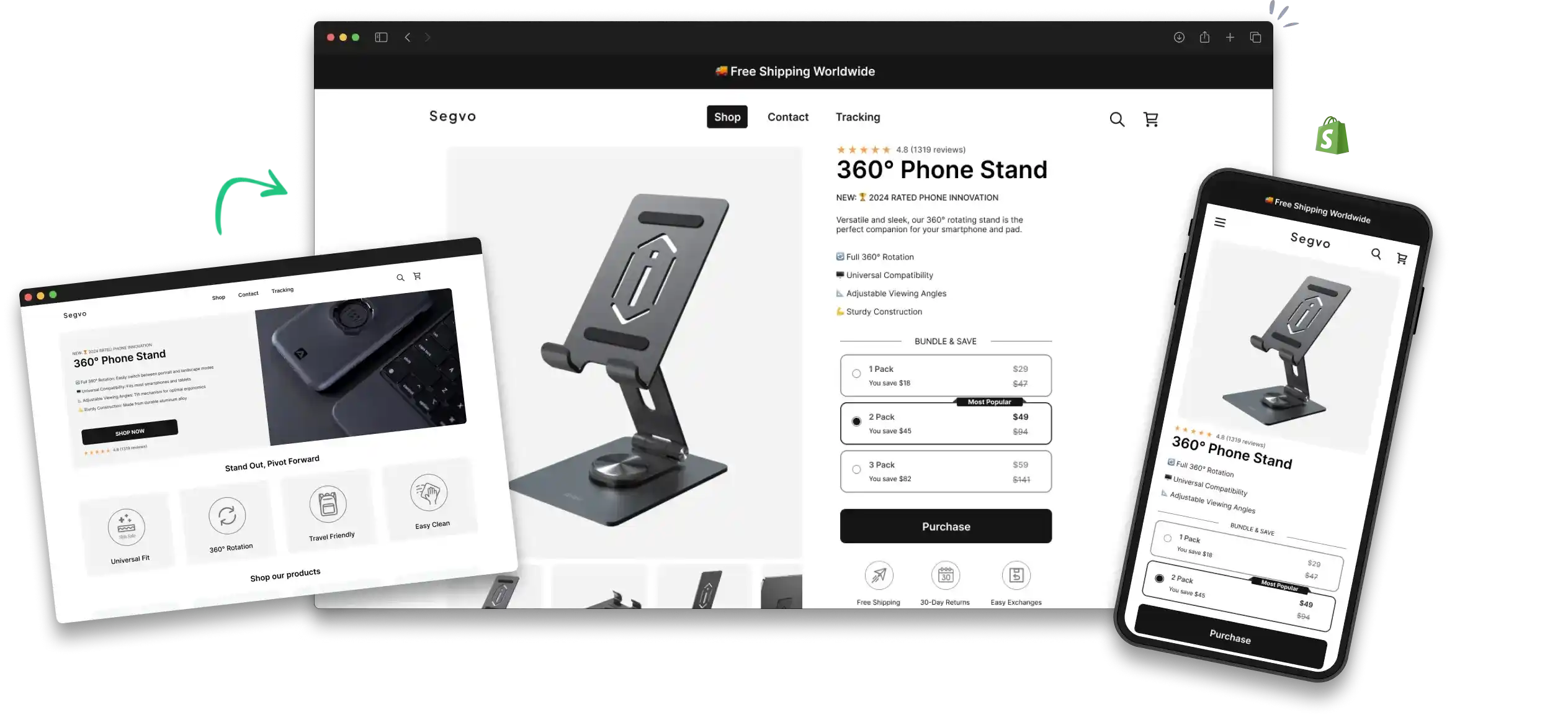 One Click Store — screenshot 2