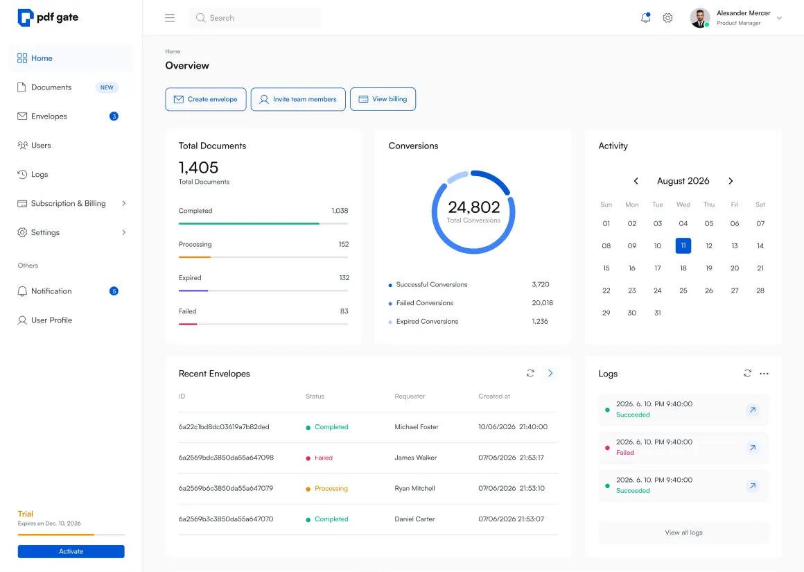 PDFGate — screenshot 2