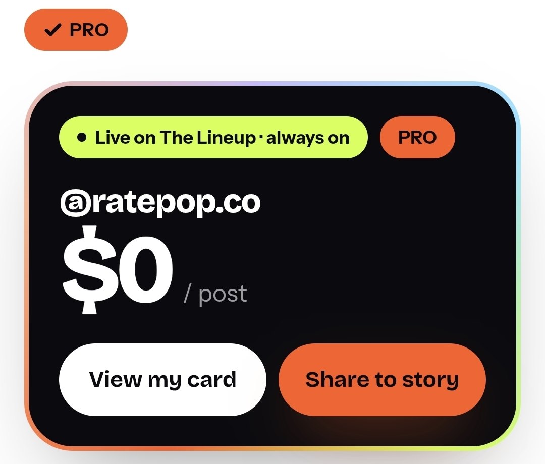 ratepop — screenshot 1
