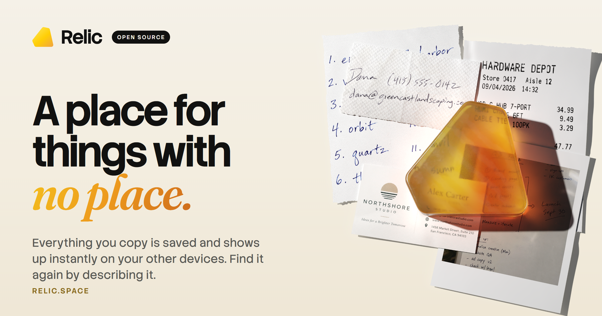 Relic — screenshot 1