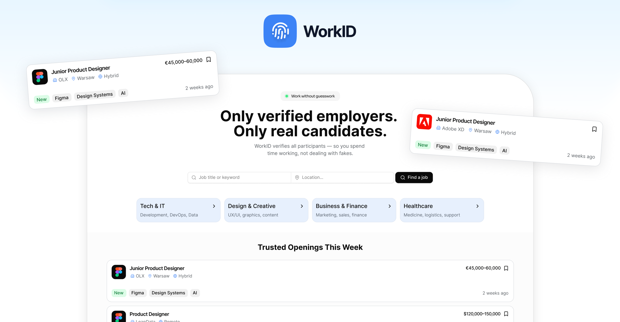 WorkID — screenshot 1